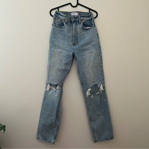 90’s Straight Ultra High Rise Jeans - Abercrombie & Fitch - size 27